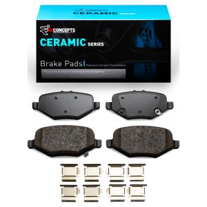 Ford Explorer Brake Pads - Rear - R1 Concepts - Ceramic - `13-`19